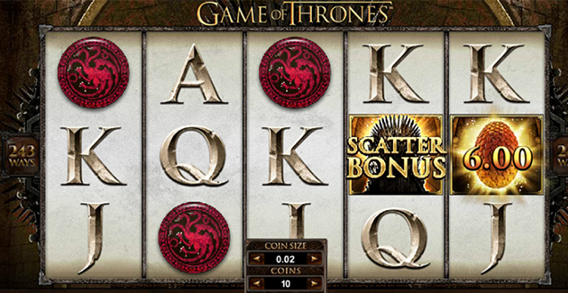 Game Of Thrones Slot Overview